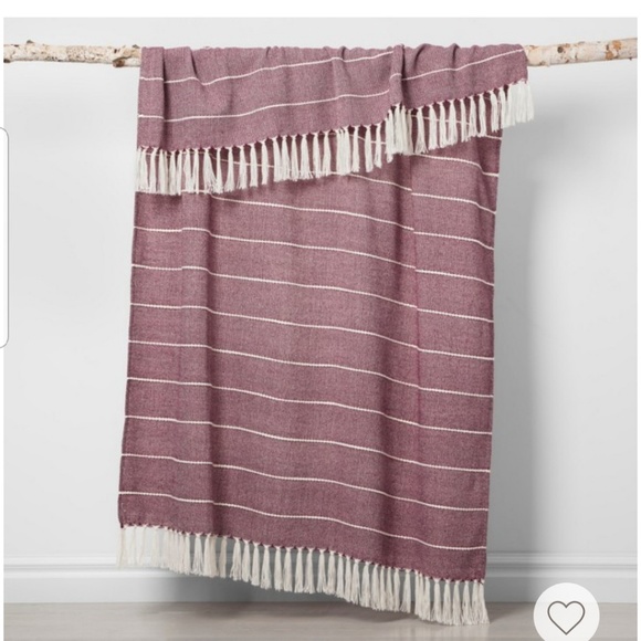 Opalhouse Other - Woven Stripe Throw Blanket